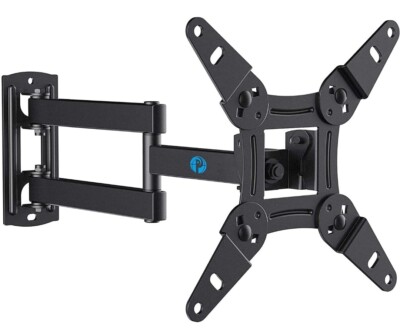 PIPISHELL PISF1 Full Motion TV Wall Mount 13'' to 42'' FLAT Panel Monitors 44lbs 