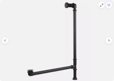 CUERPO DE DRENAJE DE BAÑERA ESTILO GIRATORIO OD 1-1/2", DESBORDAMIENTO DE 30", DRENAJE DE 24" CON PLACA EMERGENTE