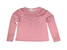 Lucky Brand Cropped Sweatshirt Women's Medium Long Sleeve Crew NeckPink