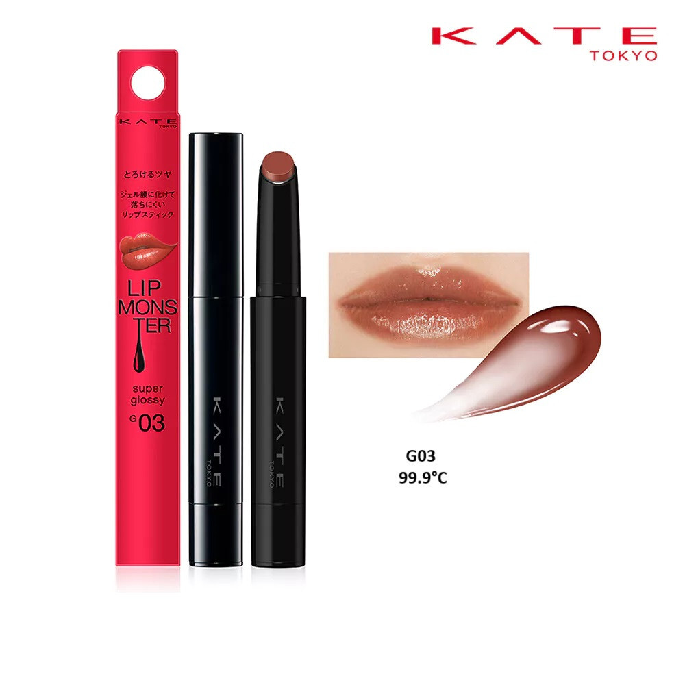KANEBO KATE] Lip Monster Super Glossy Non-Retractable Lipstick 3g