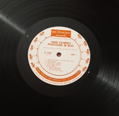 Albert White And The Gaslight Orchestra DG LP Your Father's
