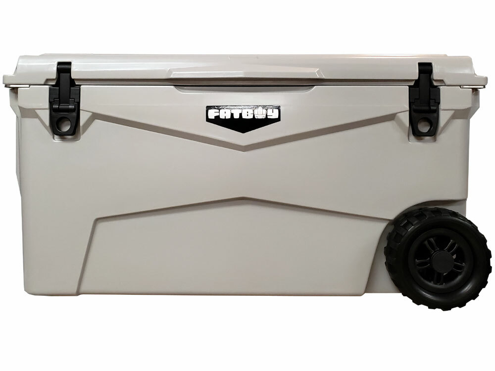 Fatboy Rugged Wheeled Ice Chest 70 QT Quart RotoMolded Cooler