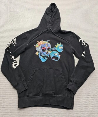 Printed Hoodie Hoodie Rick And Morty H&m Rick Morty Sweatshirt