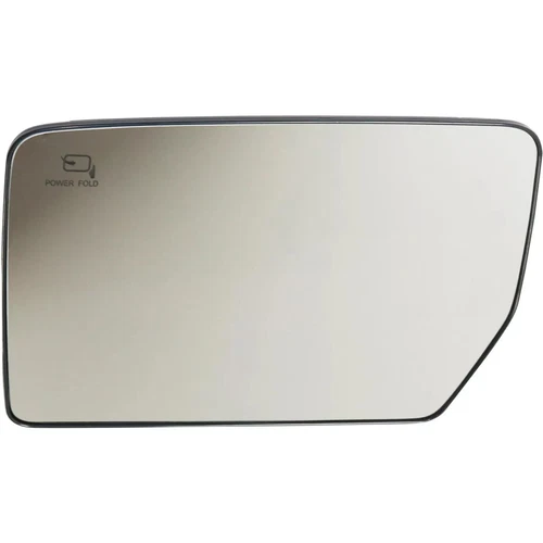 Left Mirror Glass For 2007-10 Ford F-150 07-08 Lincoln Mark LT Heated Flat Glass