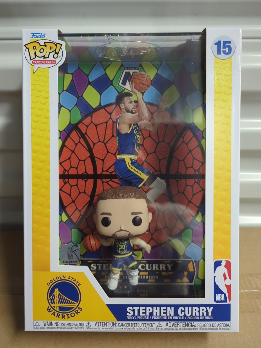 FUNKO POP! NBA MOSAIC TRADING CARD GOLDEN STATE WARRIORS STEPHEN