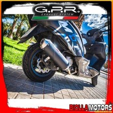 SILENZIATORE COMPLETO GPR Malaguti Madison 125 1999/06 1999-2006 125 OMOLOGATO E