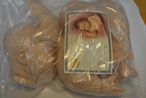 25” Sold Out Realborn Doll Kit- "June Sleeping" -7mo-Full Limbs/Belly Plate-COA