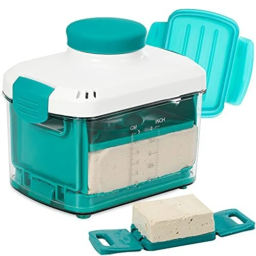 Adjustable Tofu Press with Cheesecloth ,Ready in10-30mins without Crack BPA Free