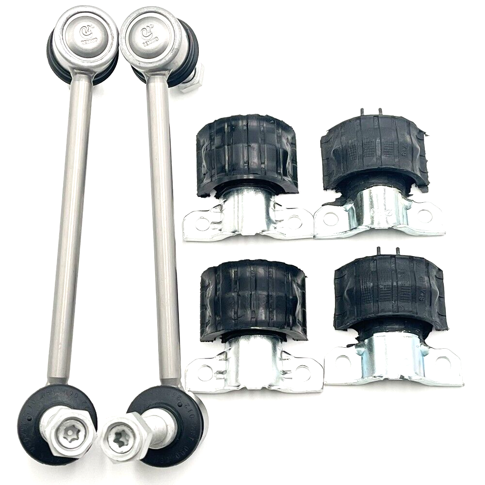 6 Front Stabilizer Sway Bar Link &Bushing Set for Mercedes W164 ML ...