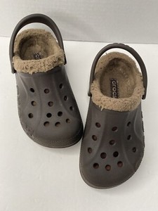 warm lined crocs