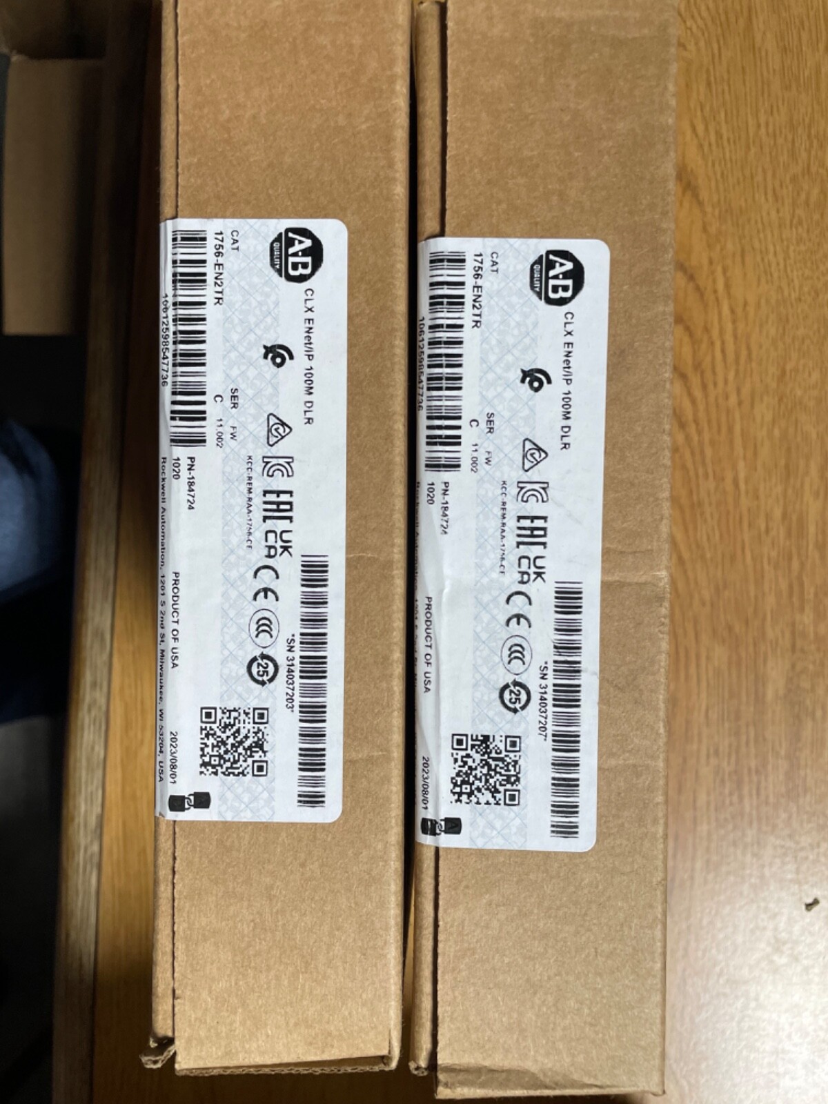 Allen-Bradley 1756-EN2TR Factory Sealed 2-PORT CLX HI-CAP ENET/IP ...