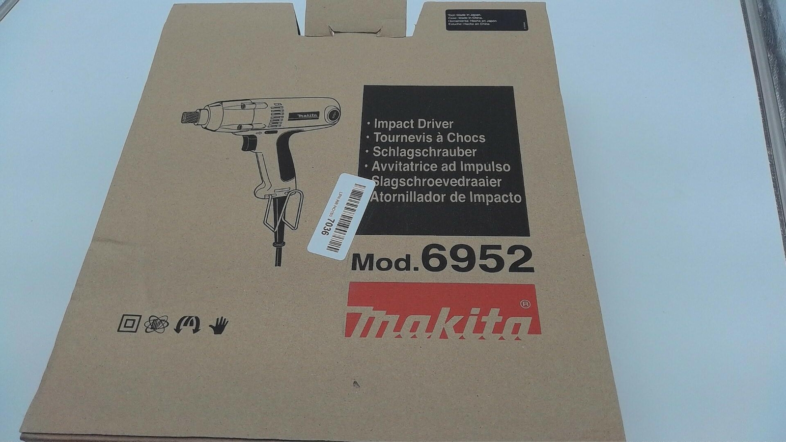 Makita 6952 Impact Driver w/ 1/4" Hex Drive eBay