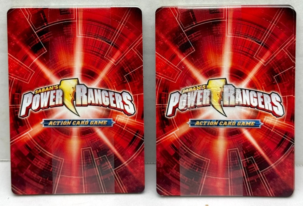 Power Rangers Action Card Game Universe of Hope 2 Player Starter Deck Sets  | eBay