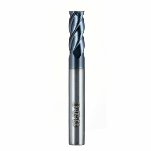 6mm Shank Tungsten Carbide 4 Flute End Mill CNC Milling Cutter HRC50 TIALN C# - Picture 5 of 7