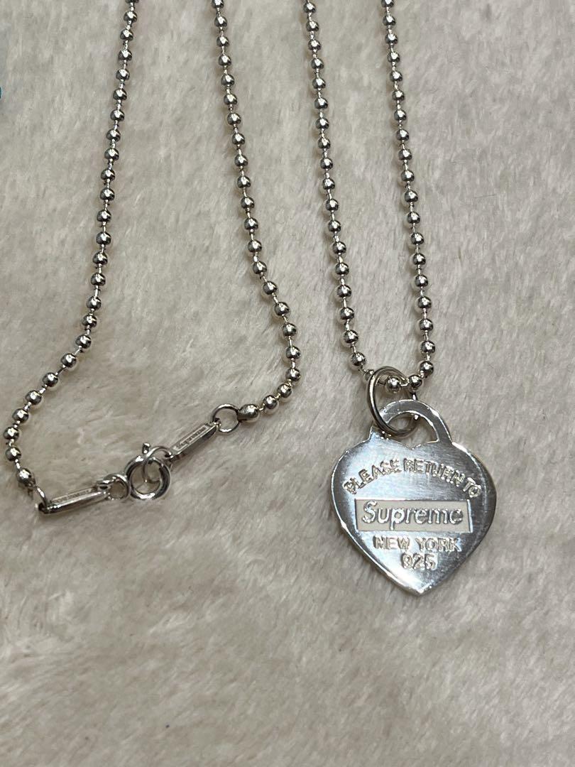 Supreme x Tiffany & Co. Return to Tiffany Heart Tag Pendant Supreme x Tiffany & Co. Return to Tiffany Heart Tag Pendant