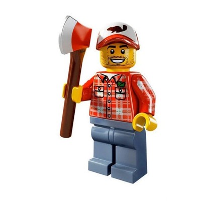 LEGO Series 5 Collectible Minifigures 8805 -8 Lumberjack New