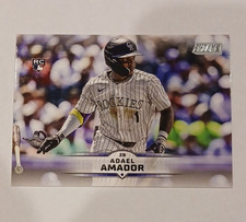 Topps 2025 Stadium Club Adael Amador #41 Rookie Colorado Rockies Baseball Card