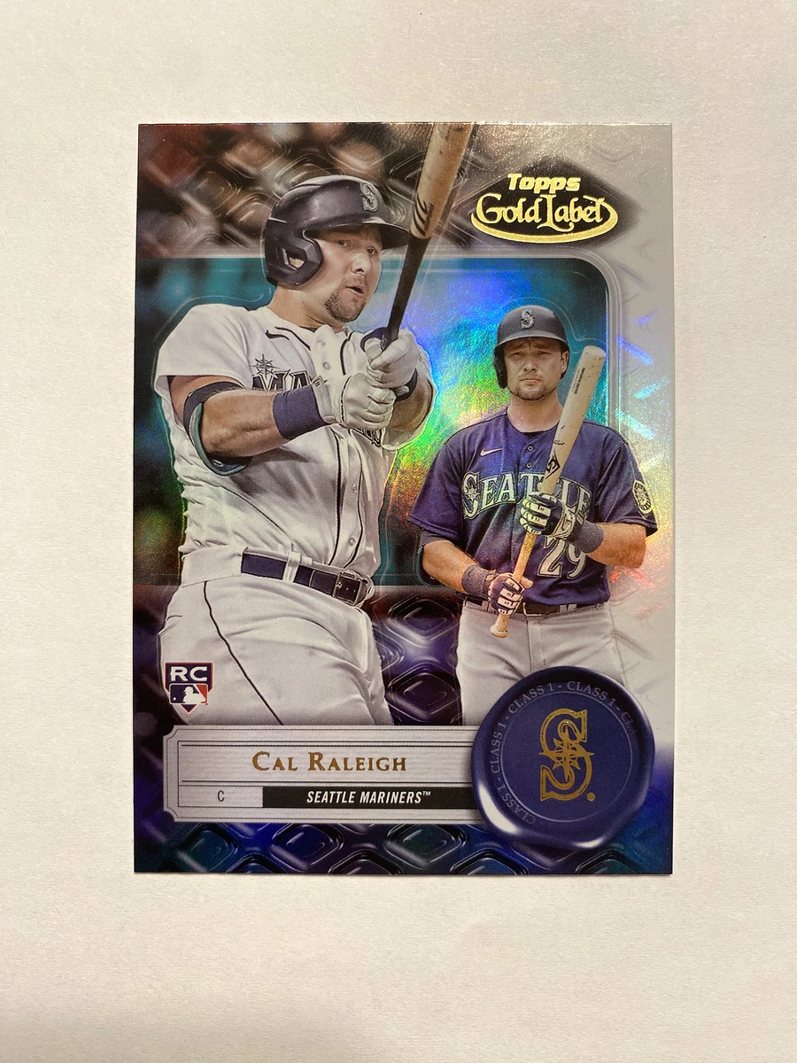 2022 Topps Gold Label - Cal Raleigh ルーキー 直筆サイン Gold Label 
