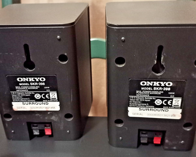 ONKYOホームシアターシステム　HT-R398 SKF-398 SKC-398 Onkyo HT-R398 AV Receiver w/Onkyo Surround Sound Speakers skc-398