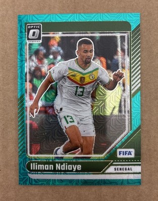 24-25 Panini Donruss Optic - Iliman Ndiaye #156 Green Velocity /49 - Senegal