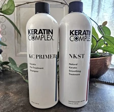 Keratin Complex KC PRIMER Shampoo & NKST Treatment 16 oz each NEW!!!