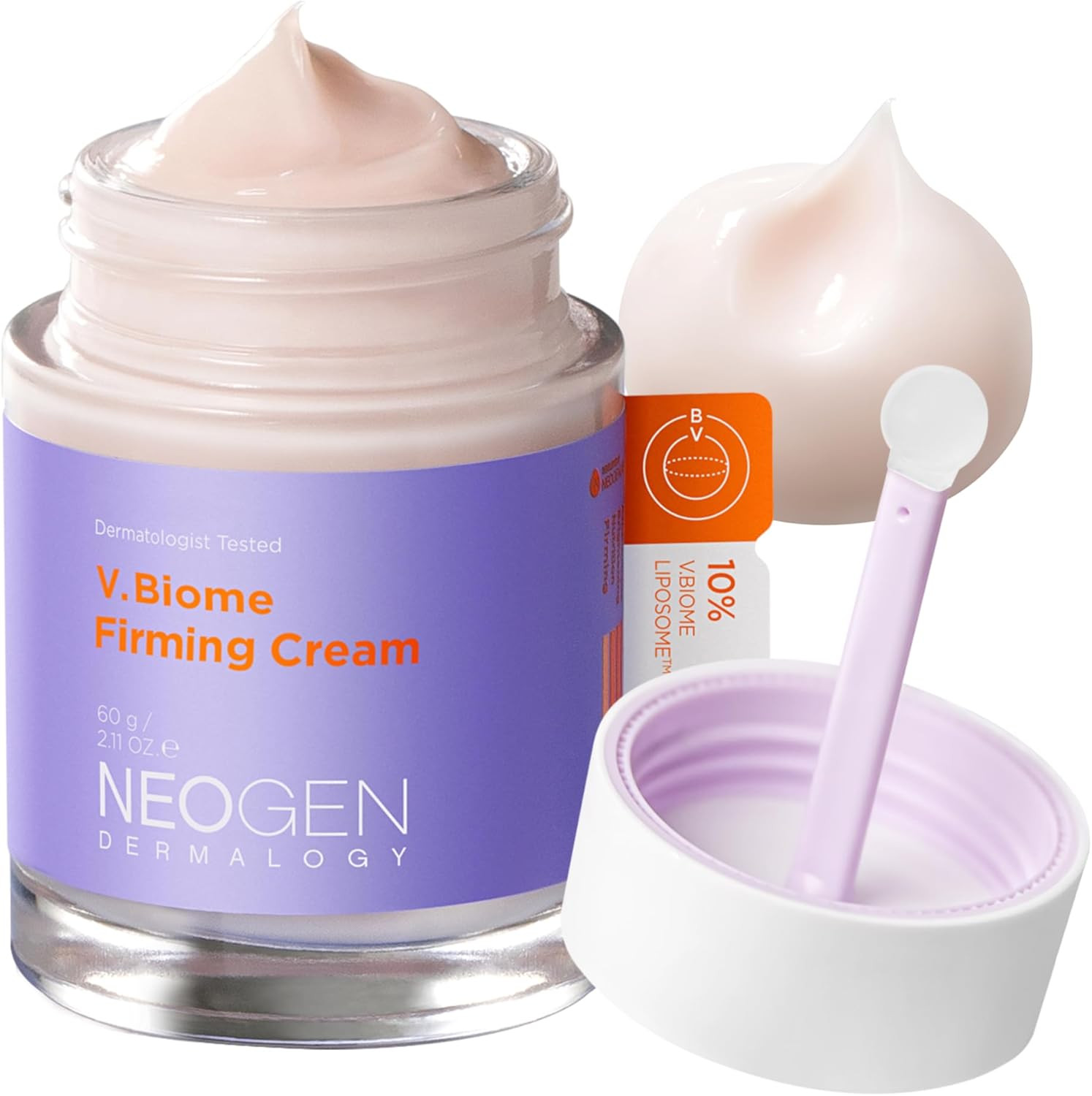 Crema Rassodante V.Biome 2.11 Oz (60 G) - Crema Nutriente E Rassodante Con Pepti