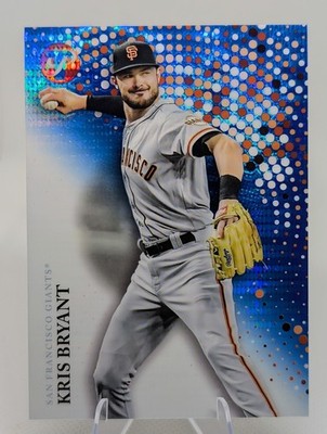 2022 Topps Pristine Blue Refractor #20 Kris Bryant /75