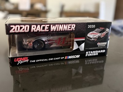 Cole Custer 2020 Kentucky Win FIRST WIN 1:24 Raced Version Diecast SHR #41