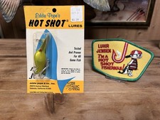 Vintage Eddie Pope Era LJ Hot Shot M3 #331 Metallic Green Steelhead Fishing Lure