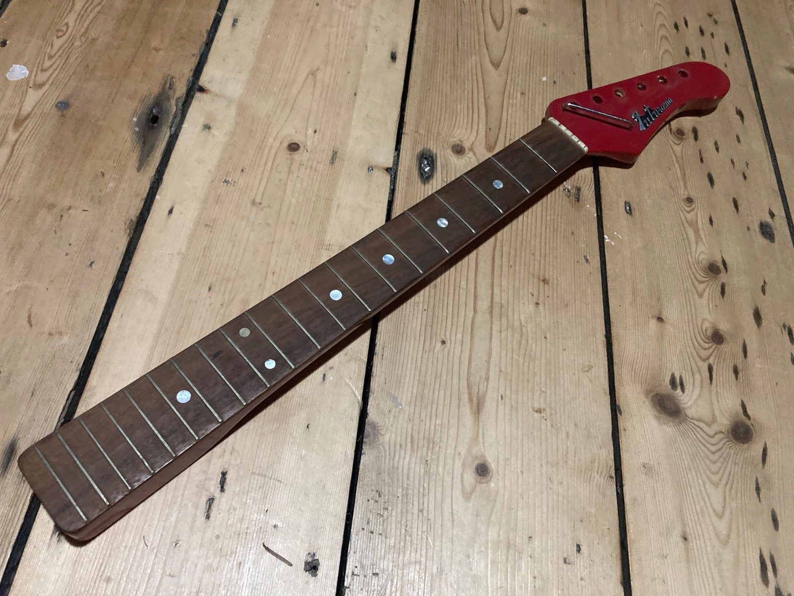 1960s 70s Futurama Sophomore Electric Guitar Neck Japan Spares Repairs