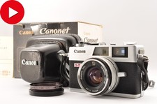 US Duty Paid Canon Canonet QL17 GIII Silver 35mm Film Camera JAPAN L346