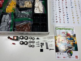 LEGO Creationary Game 3844 ~ 100% COMPLETE ~2010 Retired, Excellent!