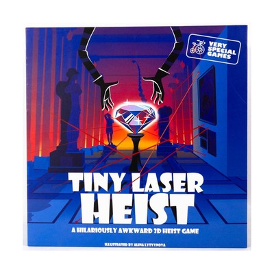 Very Special Games Board Games  Tiny Laser Heist w/Double Cross Expansi VG+/NM