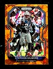 2020 Panini Prizm Football Orange Ice Prizm Stephon Gilmore #24