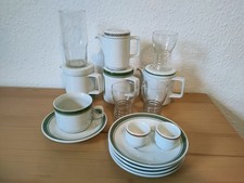 Mitropa Geschirr DDR-Teller-Tasse Rationell  Superfast Gl&auml;ser