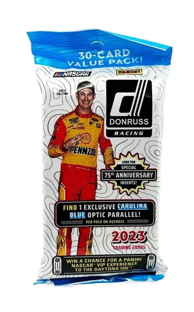 2023 Panini Donruss Racing (1) 30 Card Value Pack WDD