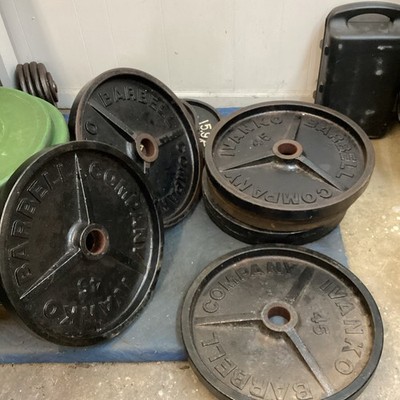 Ivanko Barbell Company (STAMPED 45lb (Branded