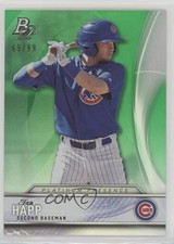 2016 Bowman Platinum Platinum Presence Green 69/99 Ian Happ #PP-9 0z6