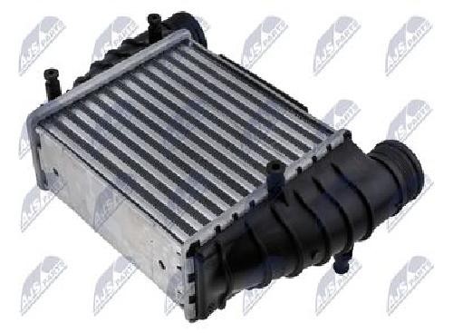 NTY Intercooler Ladeluftkühler CNG-AU-031 For Audi Seat, Right, Air-Cooled