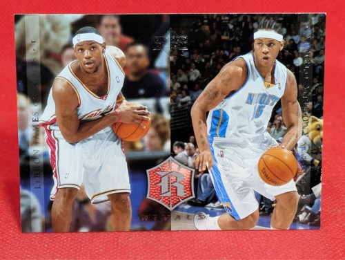 Carmelo Anthony LeBron James #29 2004 Upper Deck Rivals card