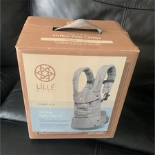 L LL baby Complete Airflow Mesh Baby Carrier Mist Multi-Position, Lumbar Support