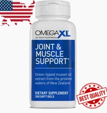 Omega XL 300 Capsules Green Lipped Mussel Joint & Muscle Relief Supplement