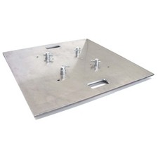 Global Truss Aluminum Square Base Plate 30x30A w F24 Connecting Hardware