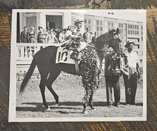1953 UPI Press Photo - Dark Star in Winner's Circle after Kentucky Derby