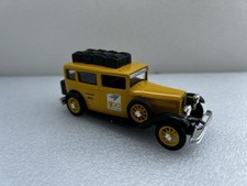 Eligor 1:43 Mercedes Benz 1929 Nürburg Reichspost Post Gelb Vorkrieg Modell