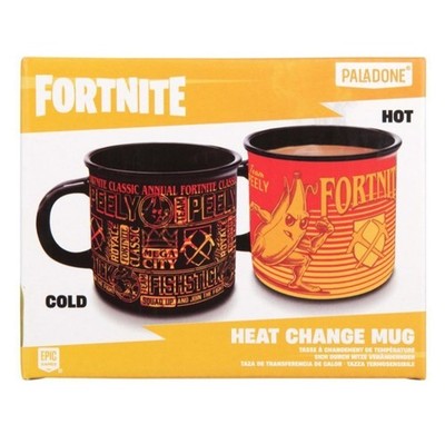   FORTNITE OG Color Changing Mug  Peely vs Fish Sticks  Authentic Epic Games 
