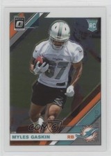 2019 Panini Donruss Optic Rookies Myles Gaskin #131 0ln