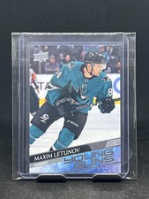 2020-21 Upper Deck #487 Maxim Letunov