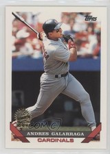 1993 Topps Inaugural Colorado Rockies Andres Galarraga #173 qp4