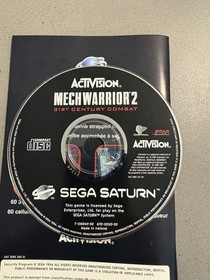 Sega Saturn Mech Warriors 2 Complete 